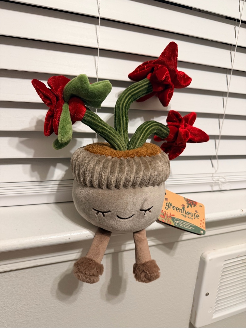 Greenhouse By Russ Poinsettia Plush 🥀